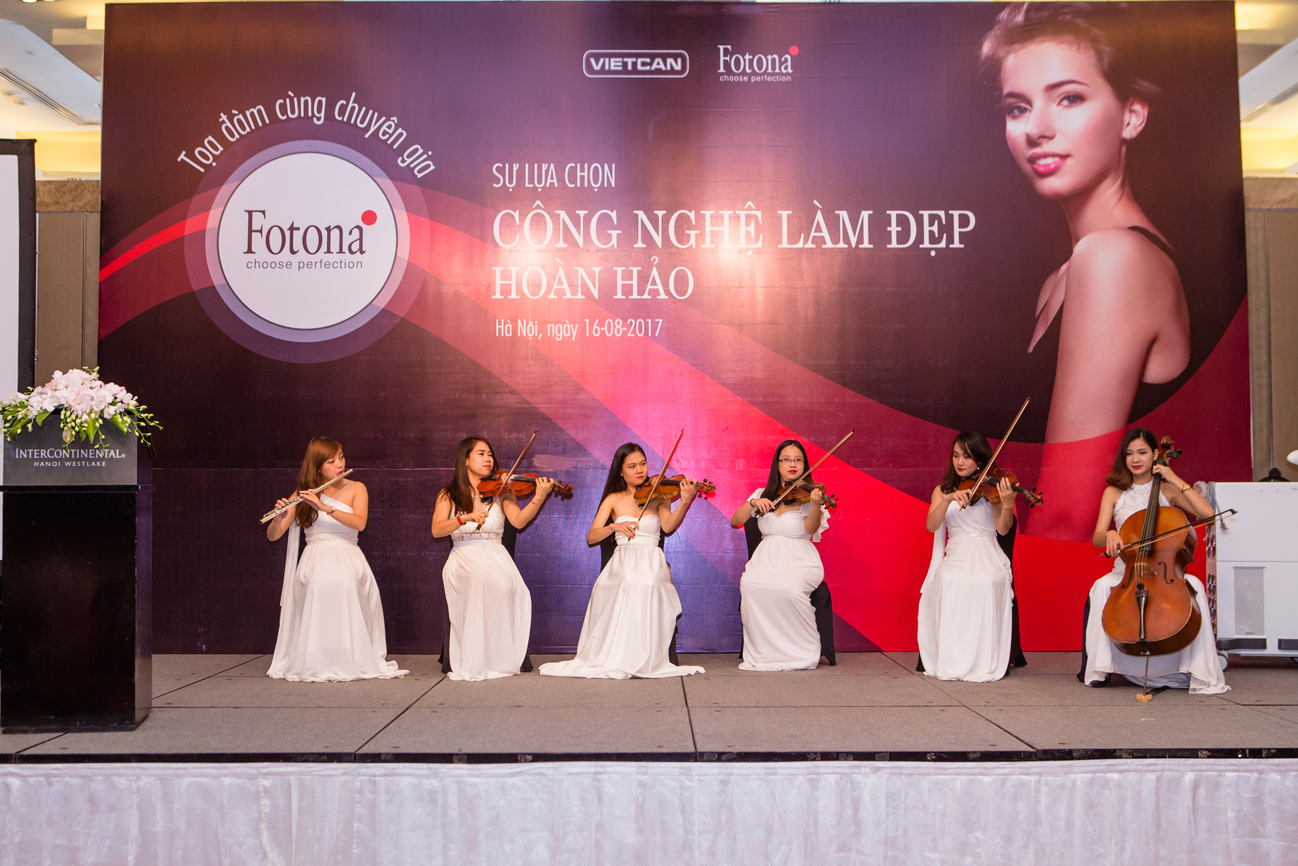 Fotona tại Hà Nội, 2017 - Chương trình nghệ thuật đặc sắc tại sự kiện. 